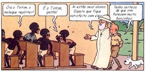 Tintim no Congo e outros personagens ~ Tintim por Tintim