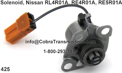 Cobra Transmission Parts 1-800-293-1848: RE4R01A, RL4R01A, R4A-EL