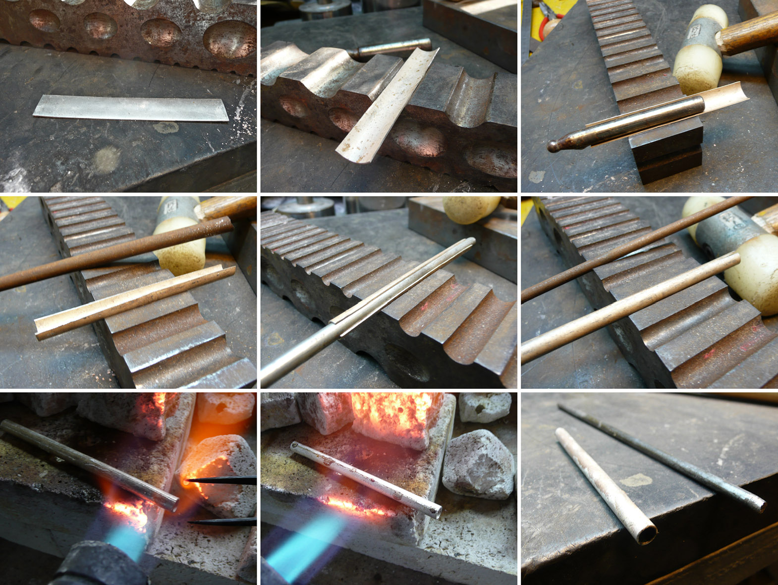 JoliDesign Silver tube making, pour faire un tube en argent