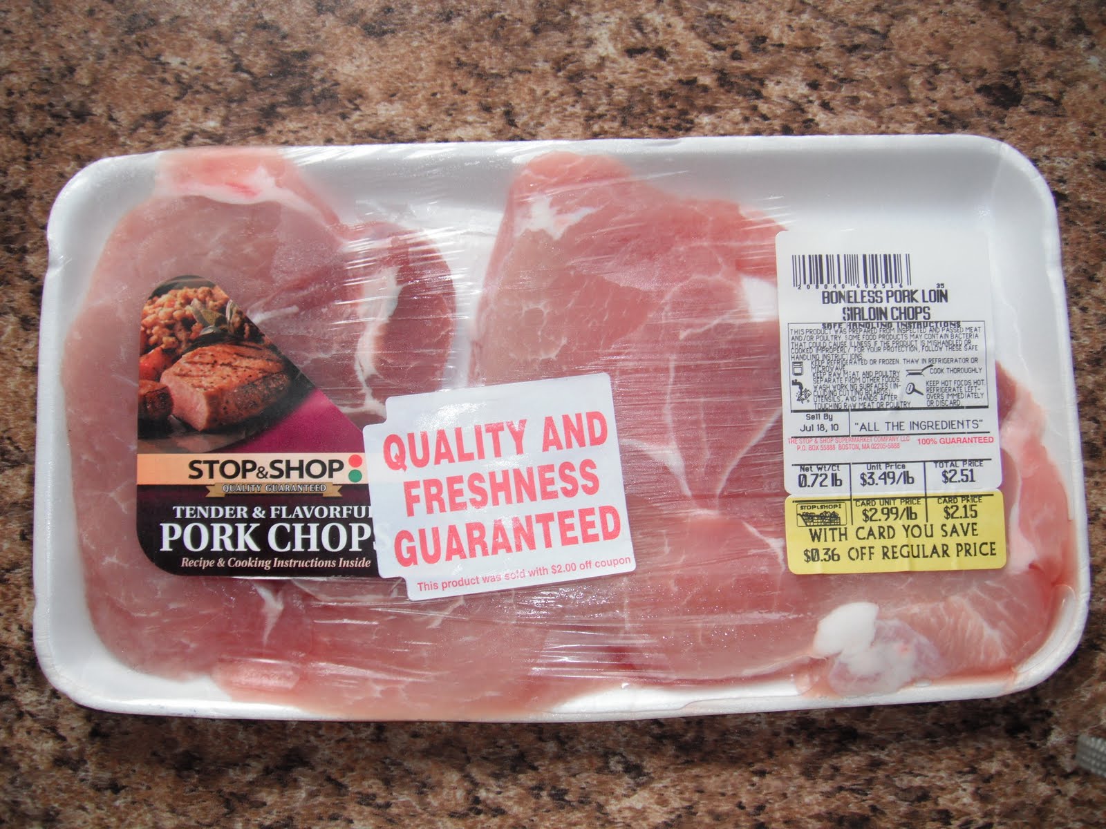 Bargain Becky A Tale Of Two Pork Chops (That Cost .15 Cents)