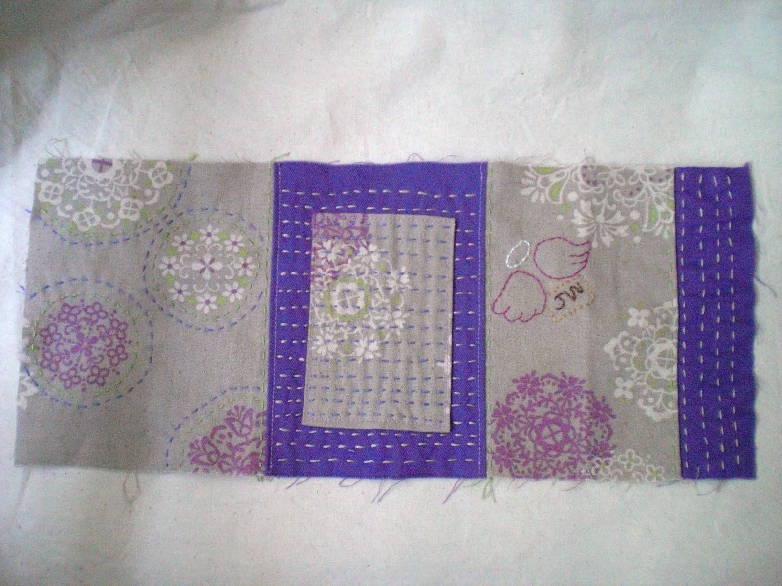 Fabric Passport Cover For Jennifer Projects by Jane
