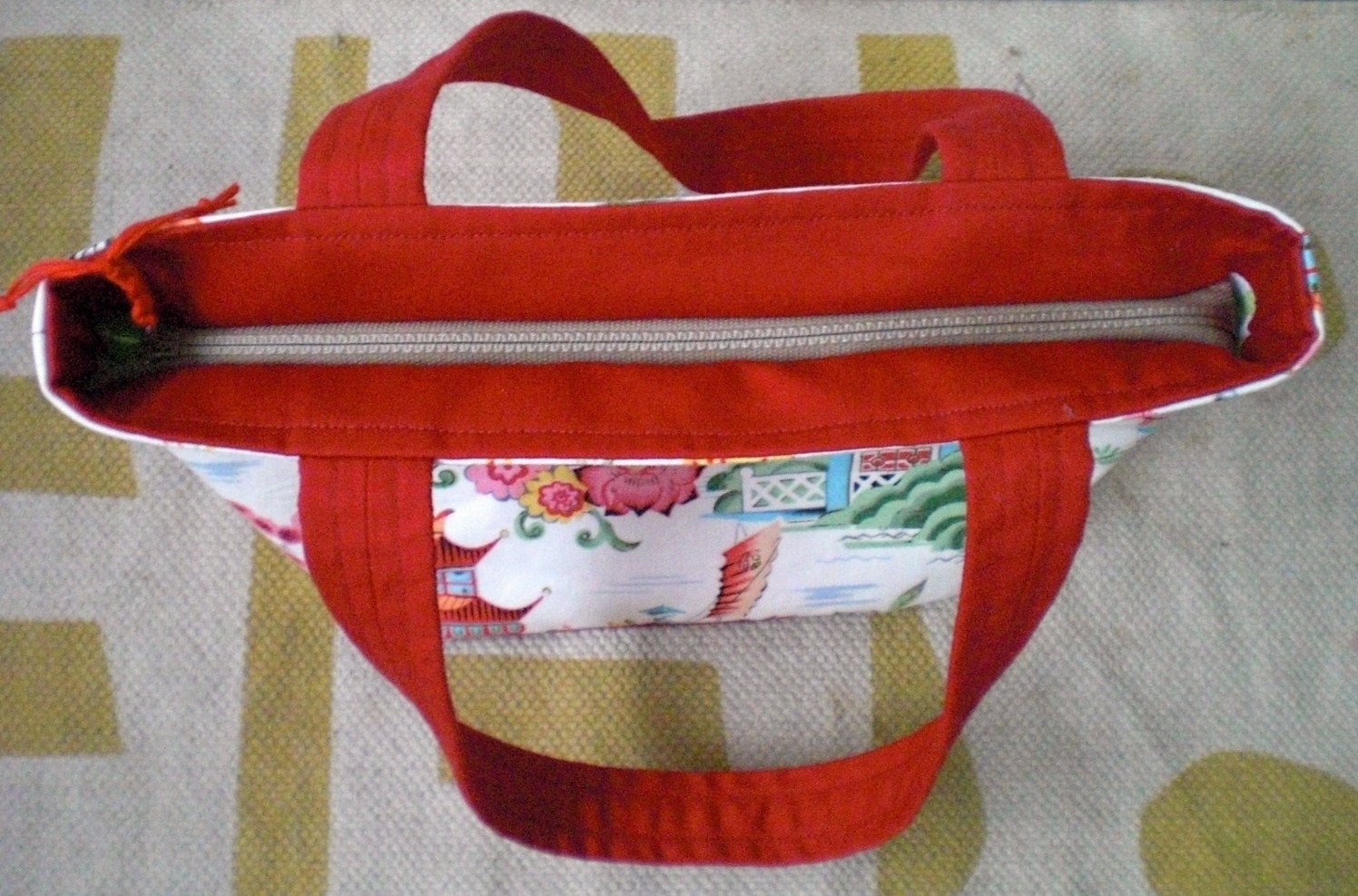 Tote Bag Pattern With Recessed Zipper