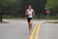 Chris Lake running the Tallahassee Turkey Trot 15K in November 2010.