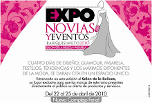 Expo Novias y Eventos 2010: Del 22 al 25 de abril en el Nuevo Complejo Ferial