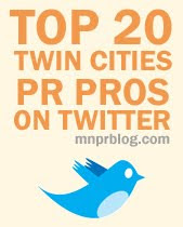 MNPR Top 20: The Twin Cities Most Influential PR Professionals on Twitter