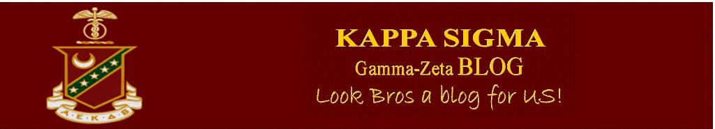 Kappa Sigma Gamma-Zeta Blog