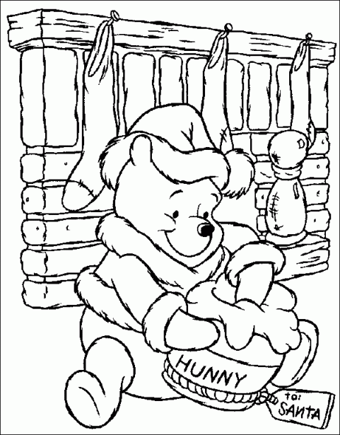 Cosas Para Ninos Dibujos Disney Para Colorear De Winnie The Pooh