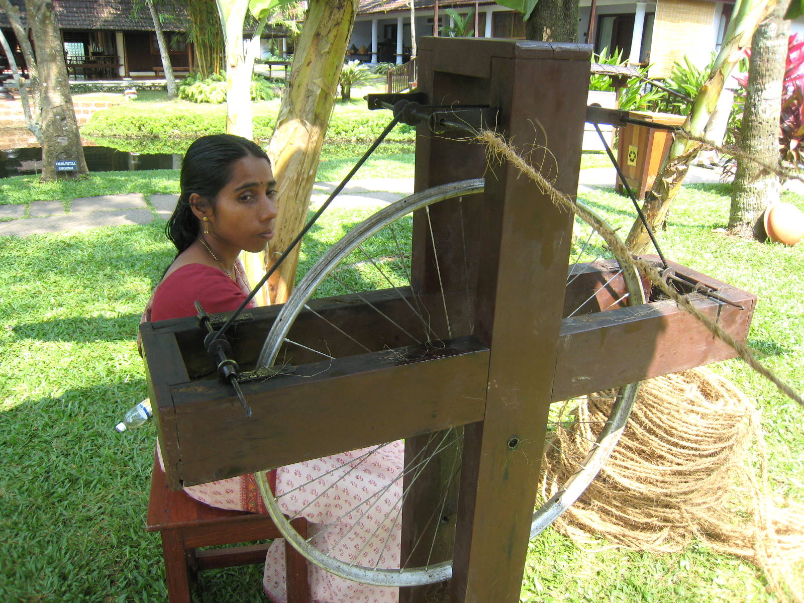 Keats The Sunshine Girl Coir rope making Kerala