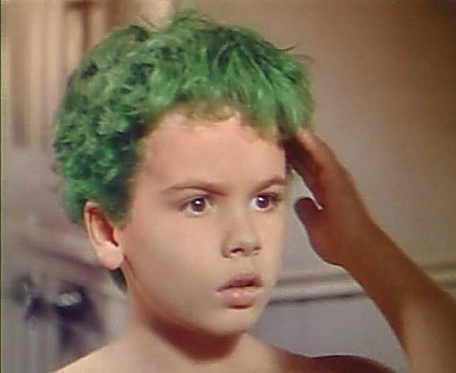 Get The Albert Look The Boy With Green Hair