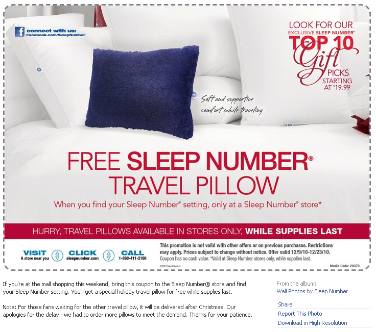 Alicia's Deals in AZ Stop into a Sleep Number Store For a Free Travel