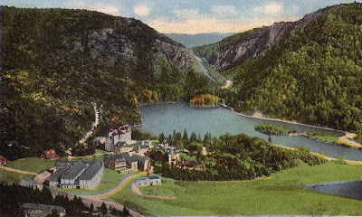 The Balsams and Lake Gloriette, View from Mt. Abenaki, ca. 1923