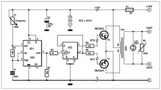 Circuit Diagram Power R-115sw 17v