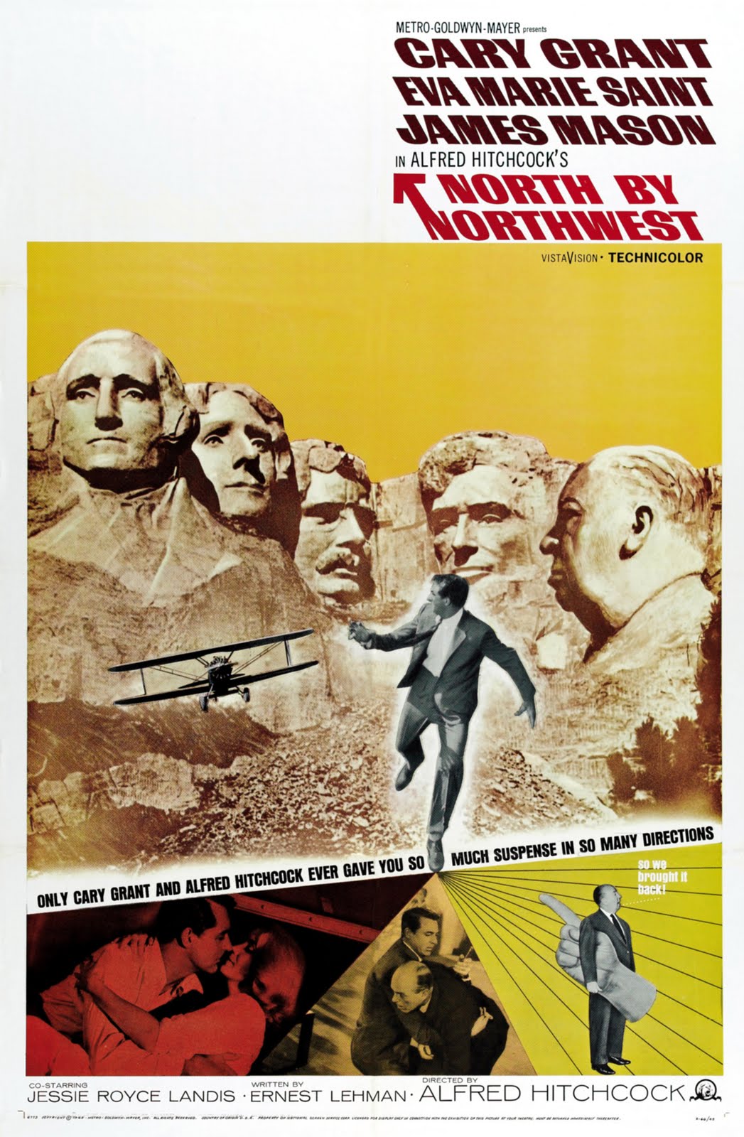 MOVIE POSTERS NORTH BY NORTHWEST (1959) MOVIE POSTERS NORTH BY NORTHWEST (1959)