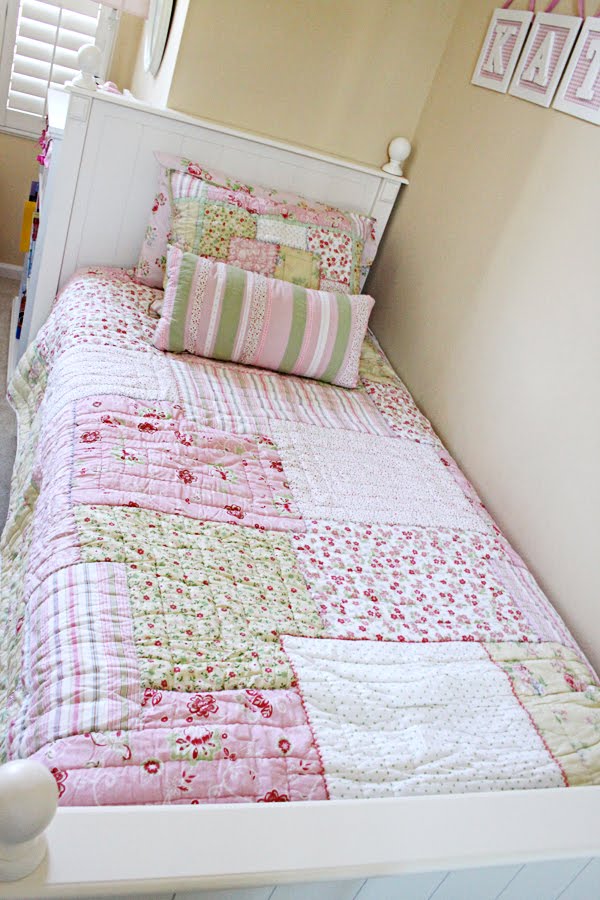 The Larson Lingo Big Girl Bed!