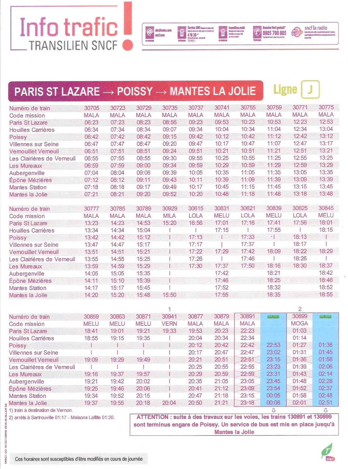 USAGERSGARES Service minimum du vendredi 29 octobre trains prévus