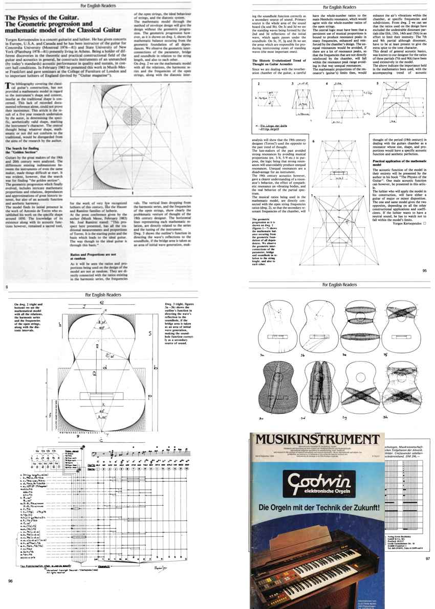 THE FULL PUBLICATION OF "THE MATHEMATIC MODEL" BY DAS MUSIKINSTRUMENT