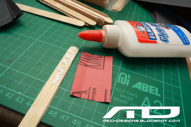 mechdesigns Preparing your sand papers