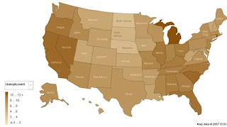 U.S. Unemployment by State