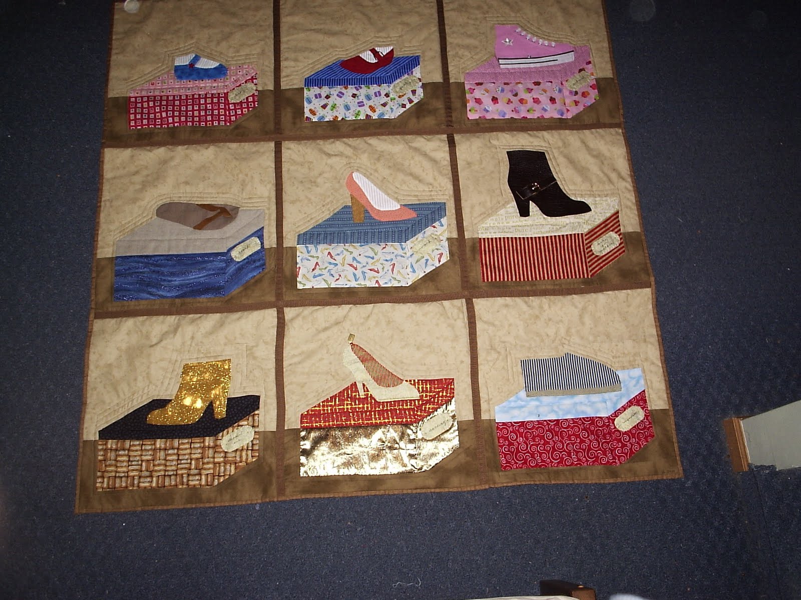 A Million Stitches SHOE QUILT