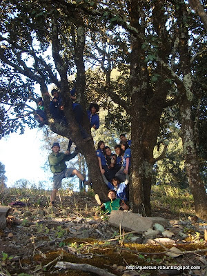 Foto en el árbol de los recuerdos en Cerro Viejo