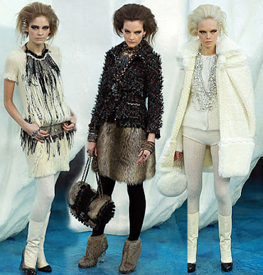 Eskimo Ice Queen & Igloo Chic At Chanel Fall Winter 2010