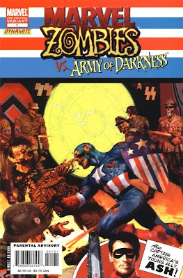 I hope it took Zombie Cap at least 10 minutes to shamble over to Zombie Hitler.