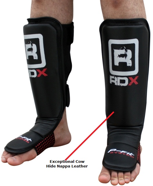 Rdx Leather Grappling ShinInstep Guards