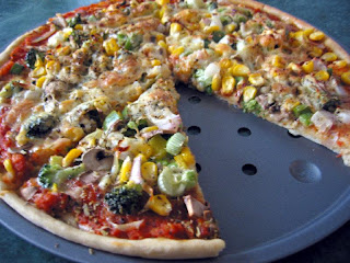 PIZZA FROM SCRATCH...Winning over yeast!!