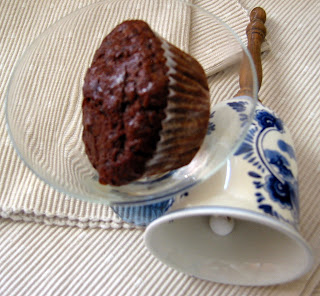 CHOCOLATE CHOCOLATE-CHIP MUFFINS