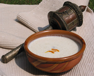 Phirini / Saffron Indian Rice Pudding ... think spice, think SAFFRON!