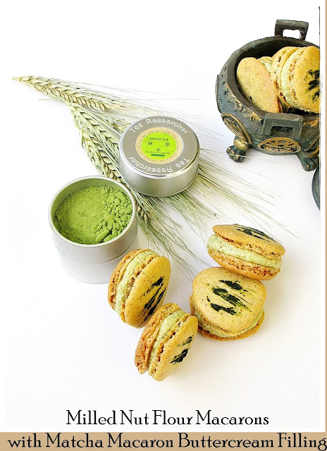 MACARONS with Matcha Macaron Buttercream Filling for Earth Day ... Mac Attack #6
