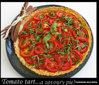 TOMATO TART...An eventful tart!