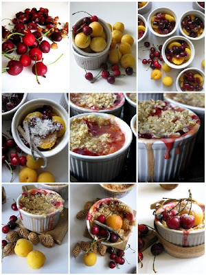 apricot+cherry+crumble