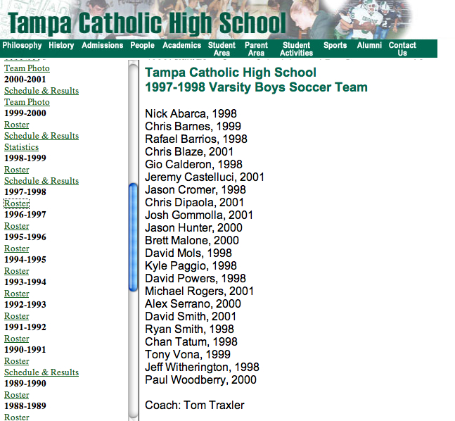 [Channing-Matthew-Tatum-Tampa-Catholic-Highschool-Varsity-Soccer-Team-Roster-Screen-Shot.jpg]