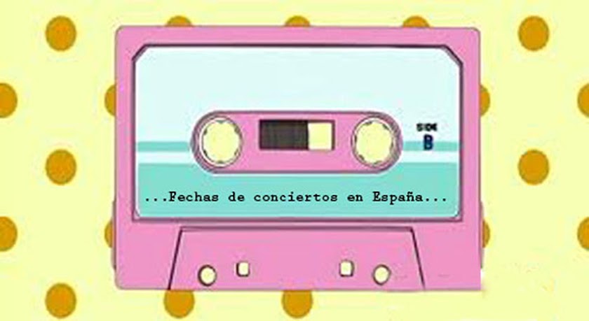Fechas de conciertos en España