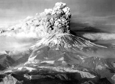 Mt. Saint Helens Volcano - Washington, United States (May 1980)