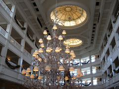 Chandelier and Skylights at Grand Floridian