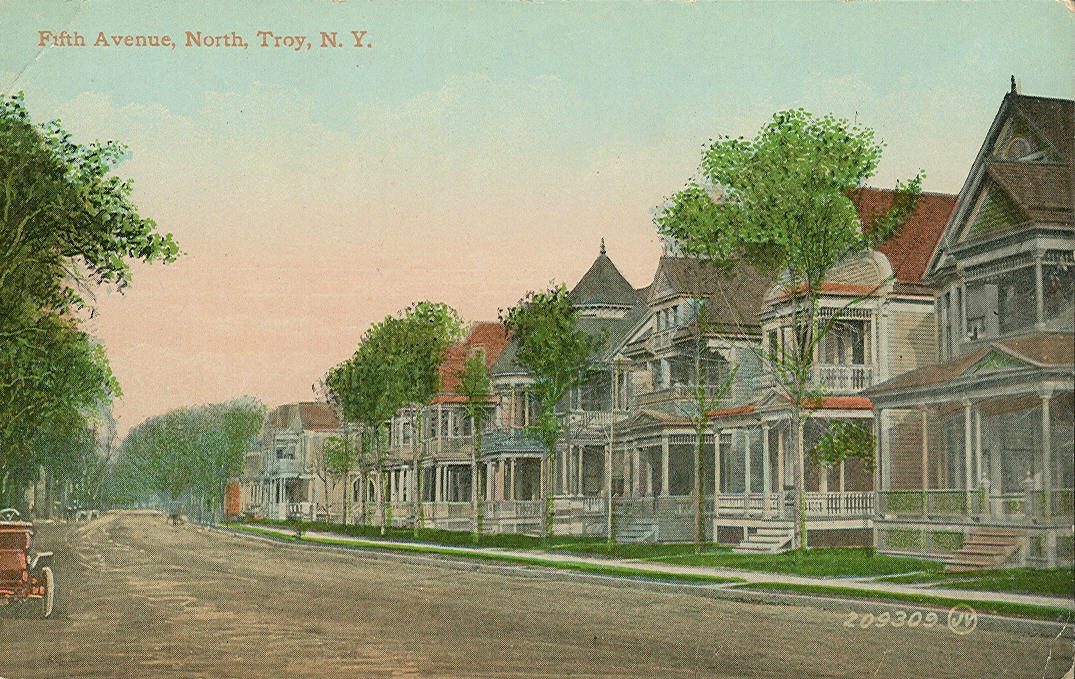 Vintage Travel Postcards Troy, New York