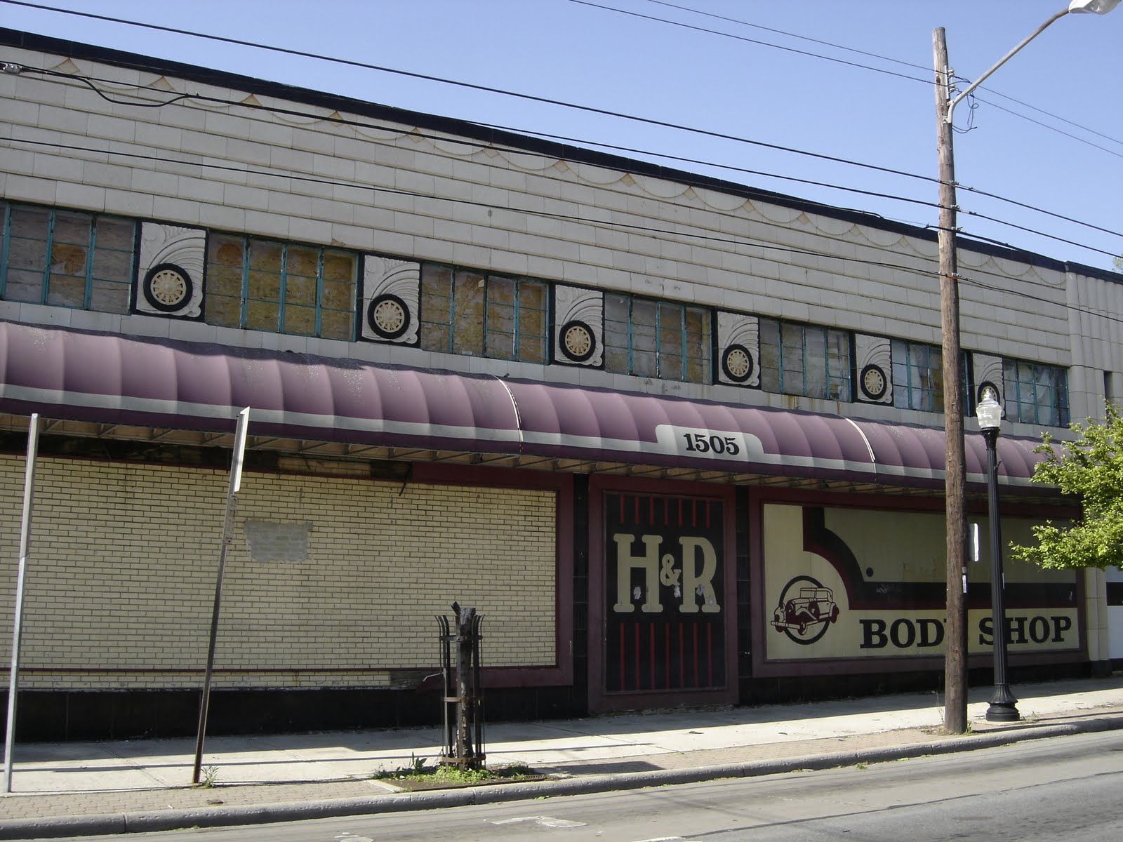 Places To Go, Buildings To See H&R Body Shop Columbus, Ohio