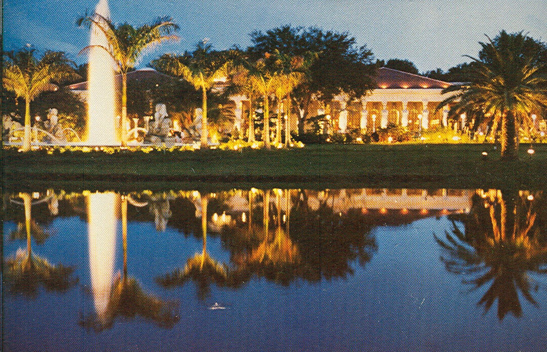 Vintage Travel Postcards Kapok Tree Inn Fort Lauderdale, Florida