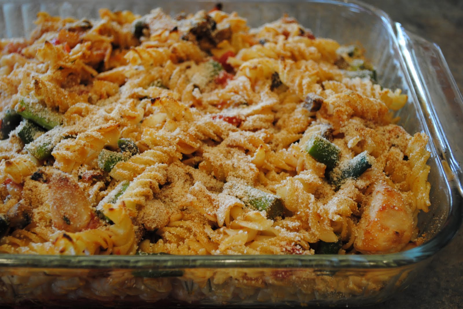 Dairy Free "Tried and True" Chicken Rigatoni Bake