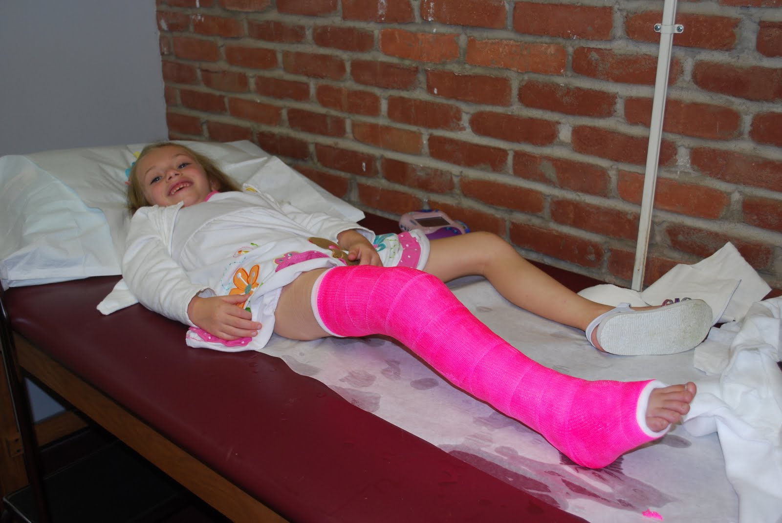 Scrappy Girl Wild Child's Broken Leg Adventure