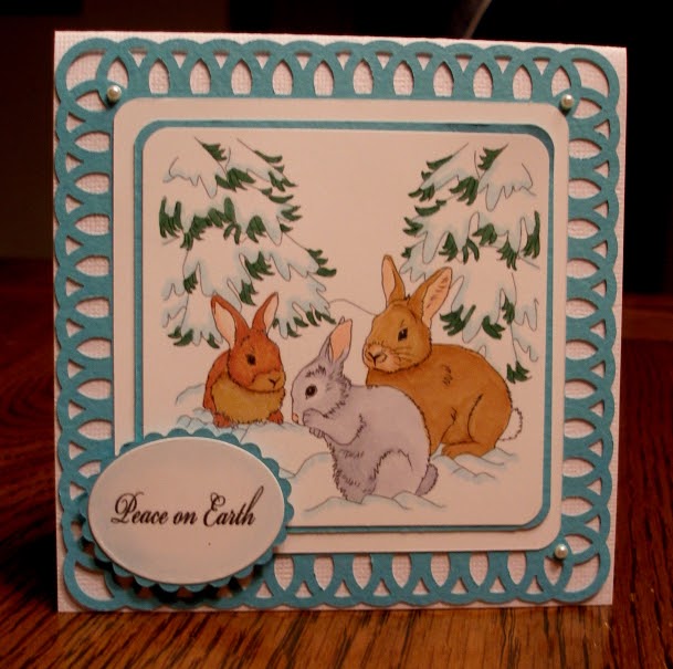 Dianes Country Cards Crafts Peace On Earth
