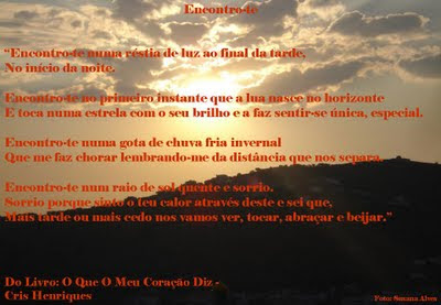 http://oqueomeucoracaodiz.blogspot.com/, O Que O Meu Coração Diz, Cris Henriques, Poemas