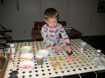 Living Happily Ever After: Decorating Christmas Cookies for Santa
