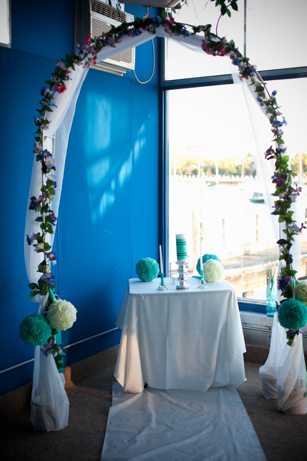 Diy Tiffany Blue Wedding Arch