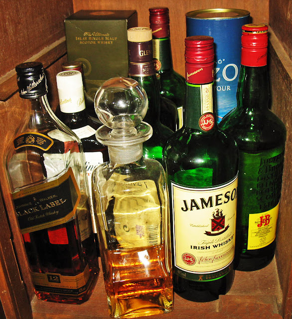 bottles of Whiskey