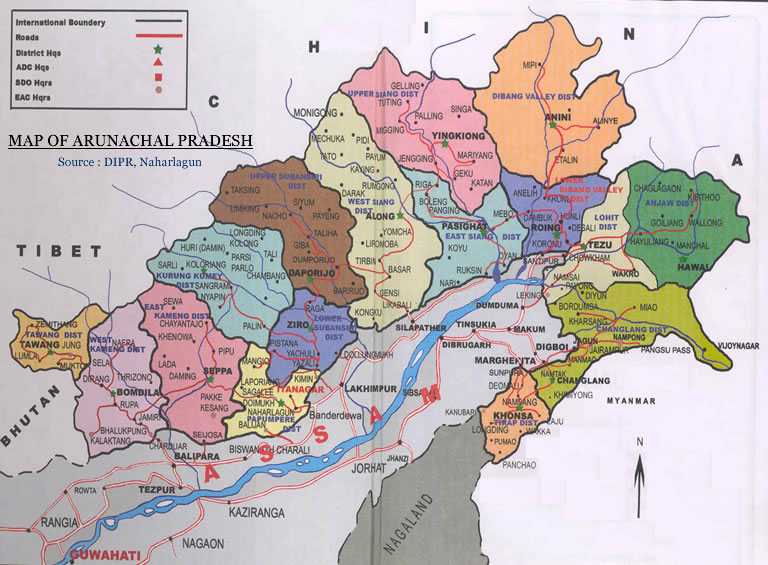 Arunachal Pradesh part of india