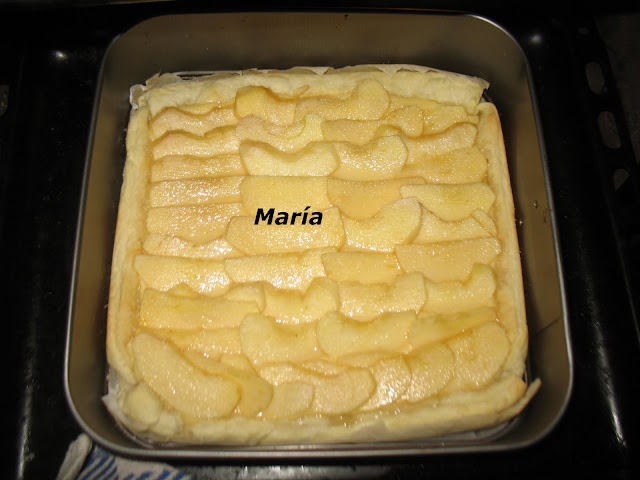 Tarta rápida de manzana