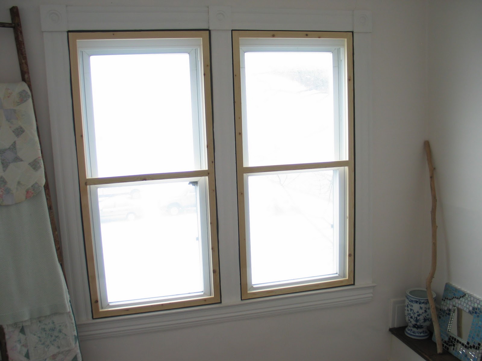 Butterfly Jungle Interior Storm Windows